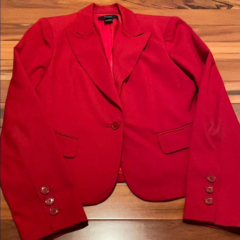 Victoria’s Secret red blazer